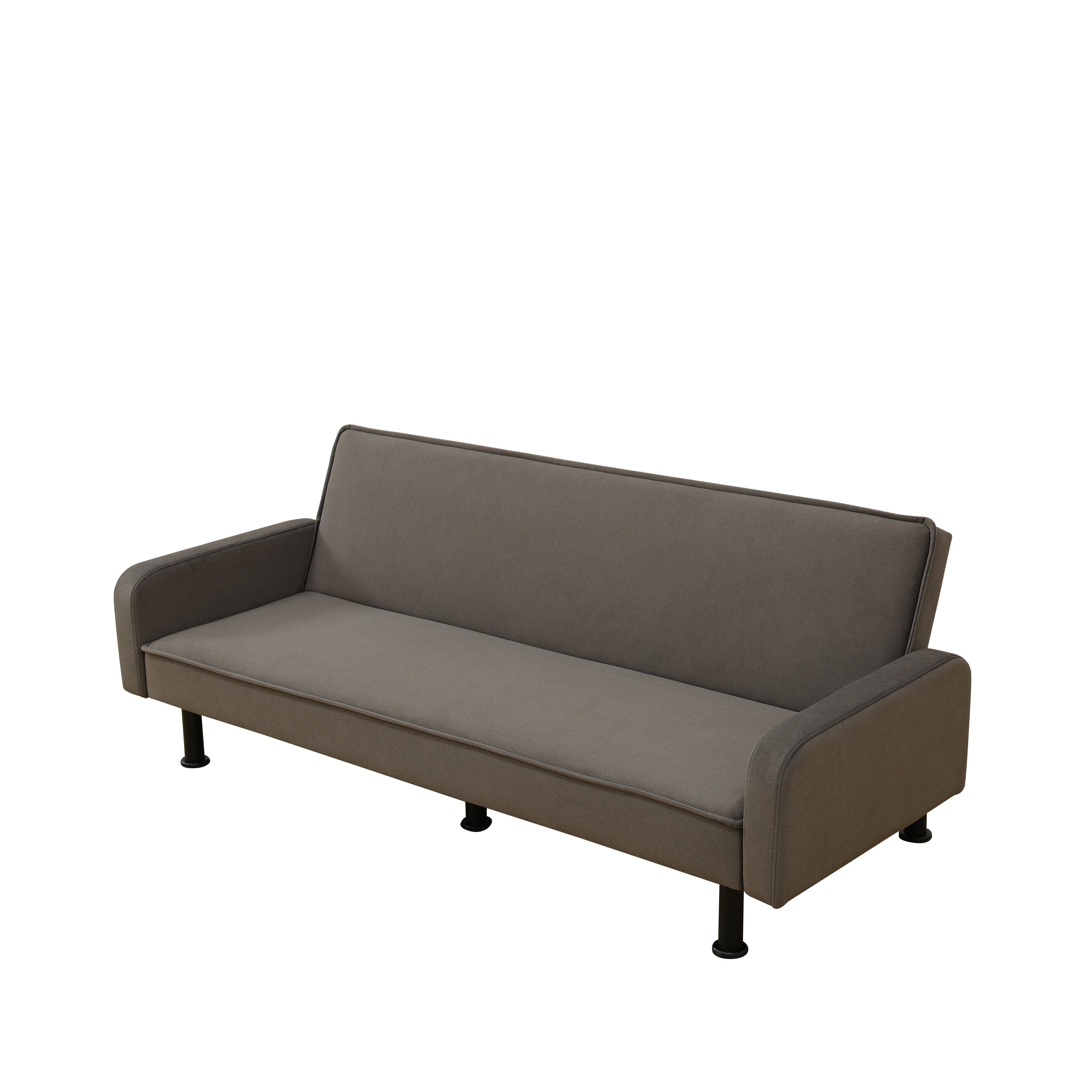 Ainehome Flannel Living Room Sofabed Upholstered Convertible Sleeper Sofa