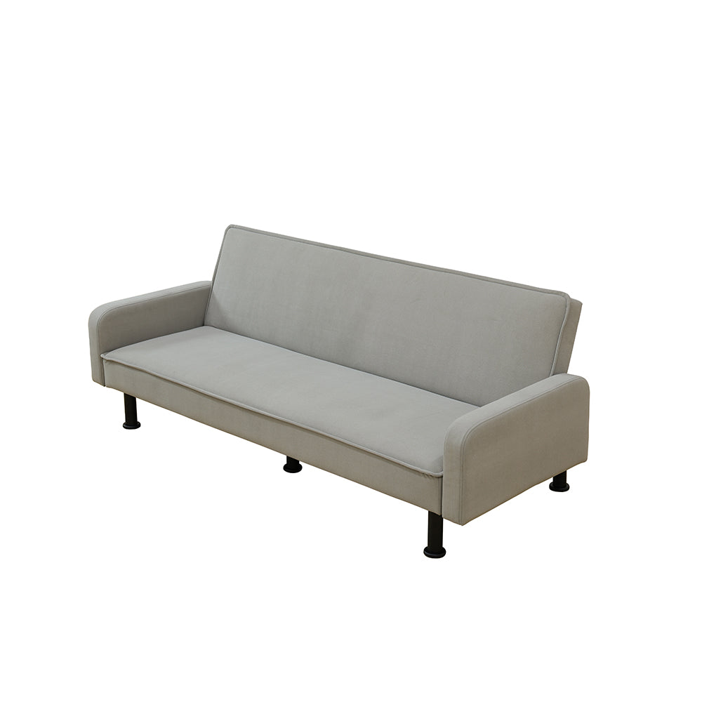Ainehome Flannel Living Room Sofabed Upholstered Convertible Sleeper Sofa