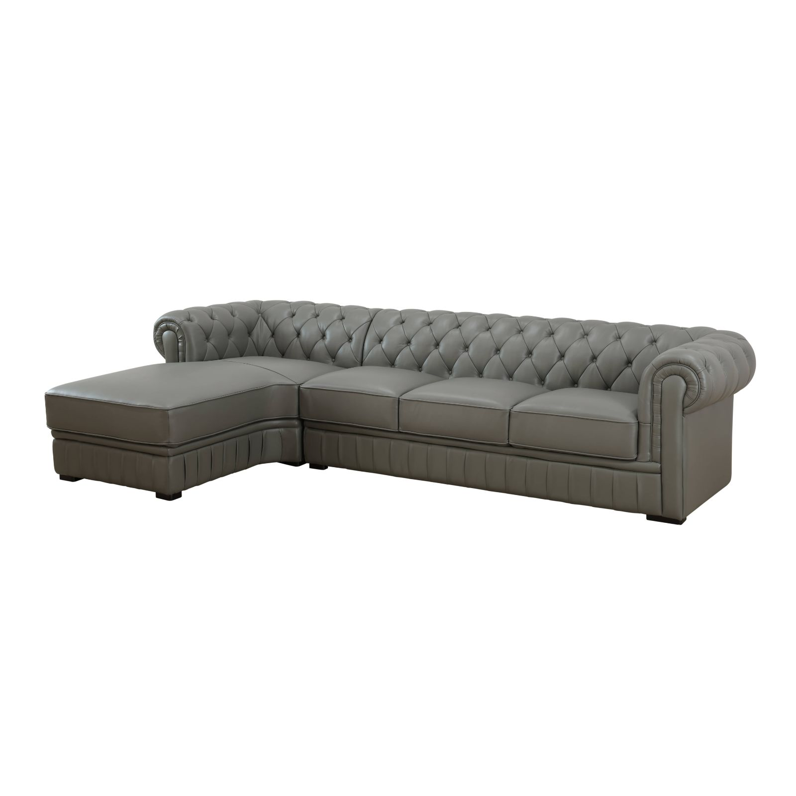Clearance Los Angeles Fontana, CA(Pickup only) White and Grey Cow Top Leather 2-Piece Living Room Sofa Set
