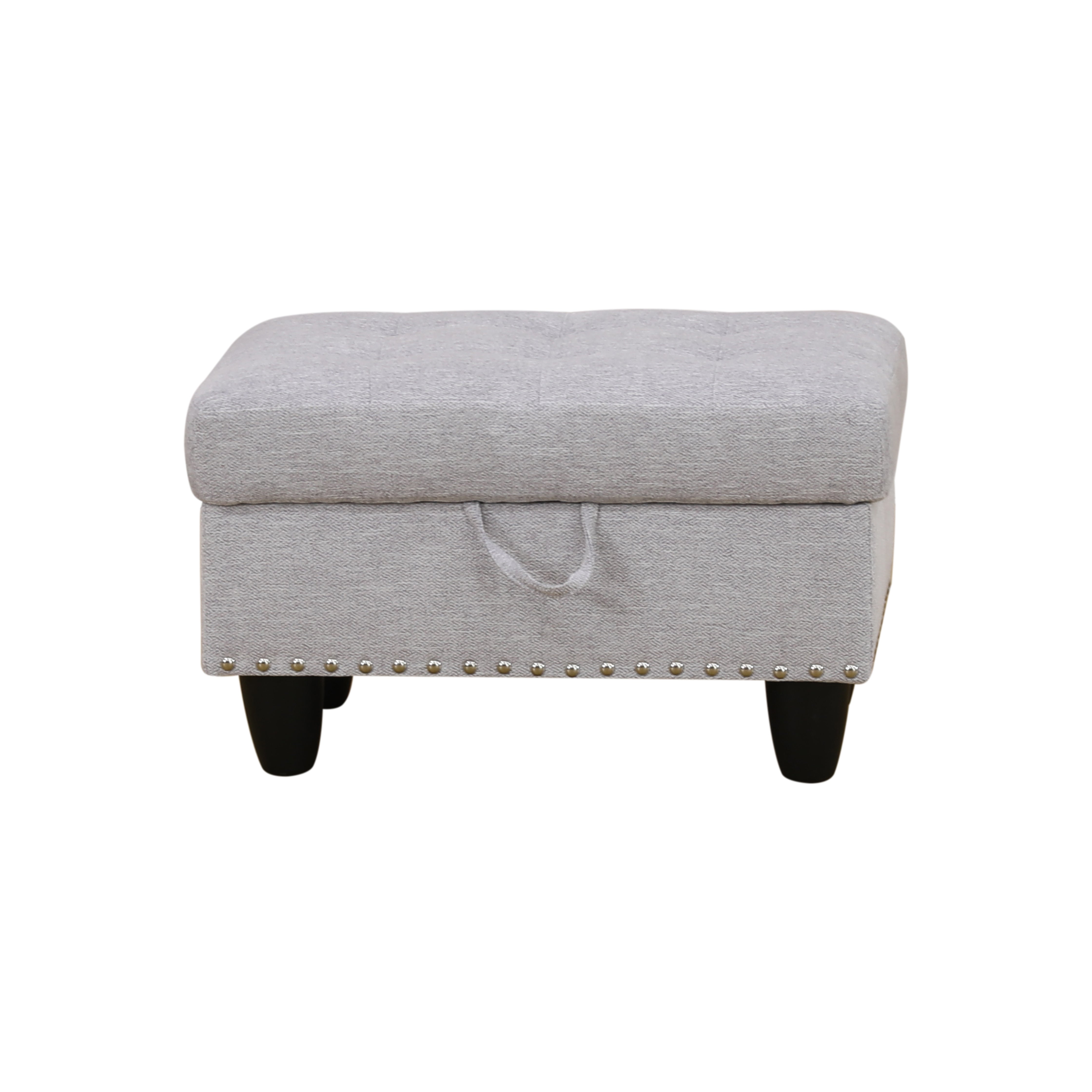Ainehome Send pillow Blue Black Grey White Red Brown Flannel Leather PU PVC Storage Ottoman Living Room Sofa Space Saving Footstool
