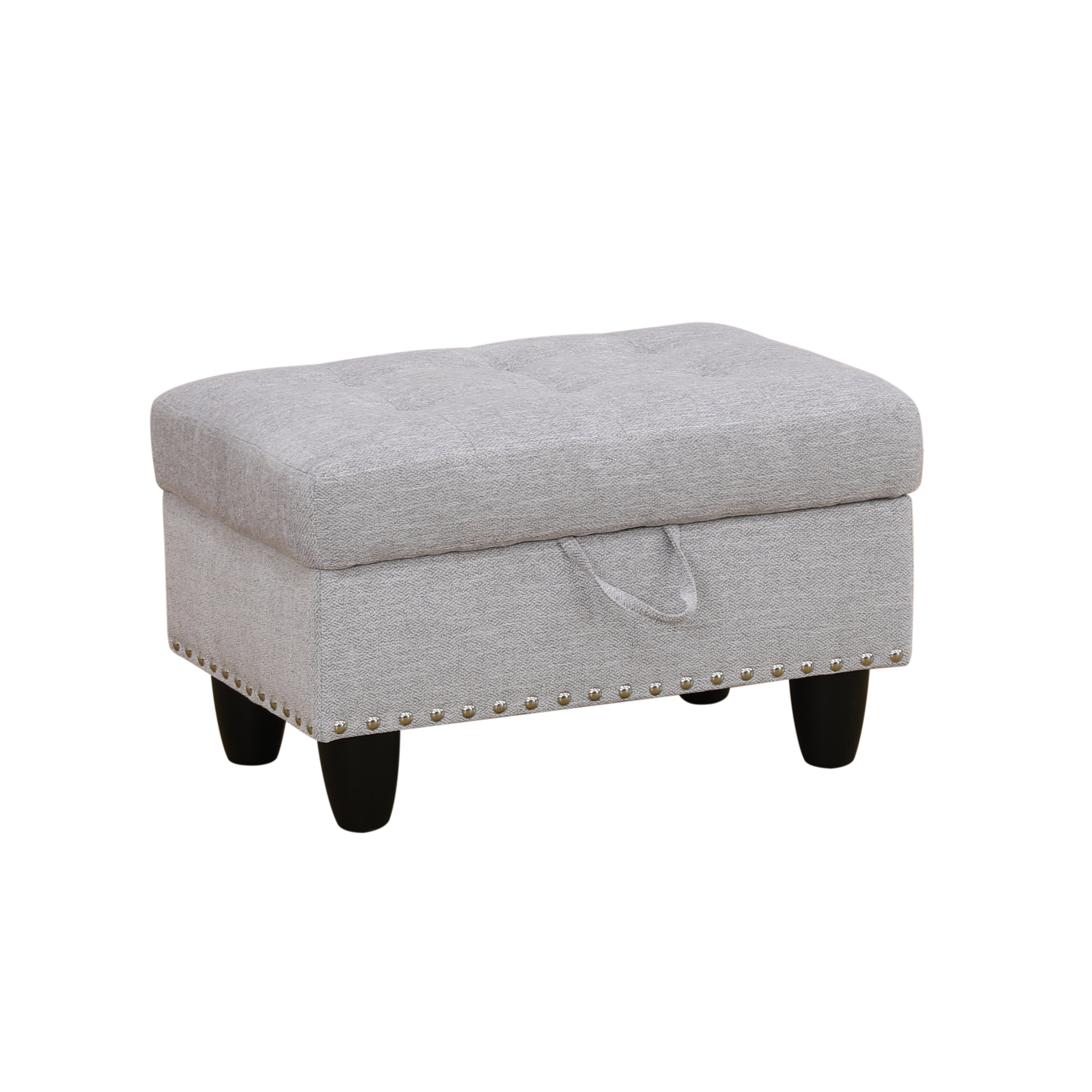Ainehome Send pillow Blue Black Grey White Red Brown Flannel Leather PU PVC Storage Ottoman Living Room Sofa Space Saving Footstool