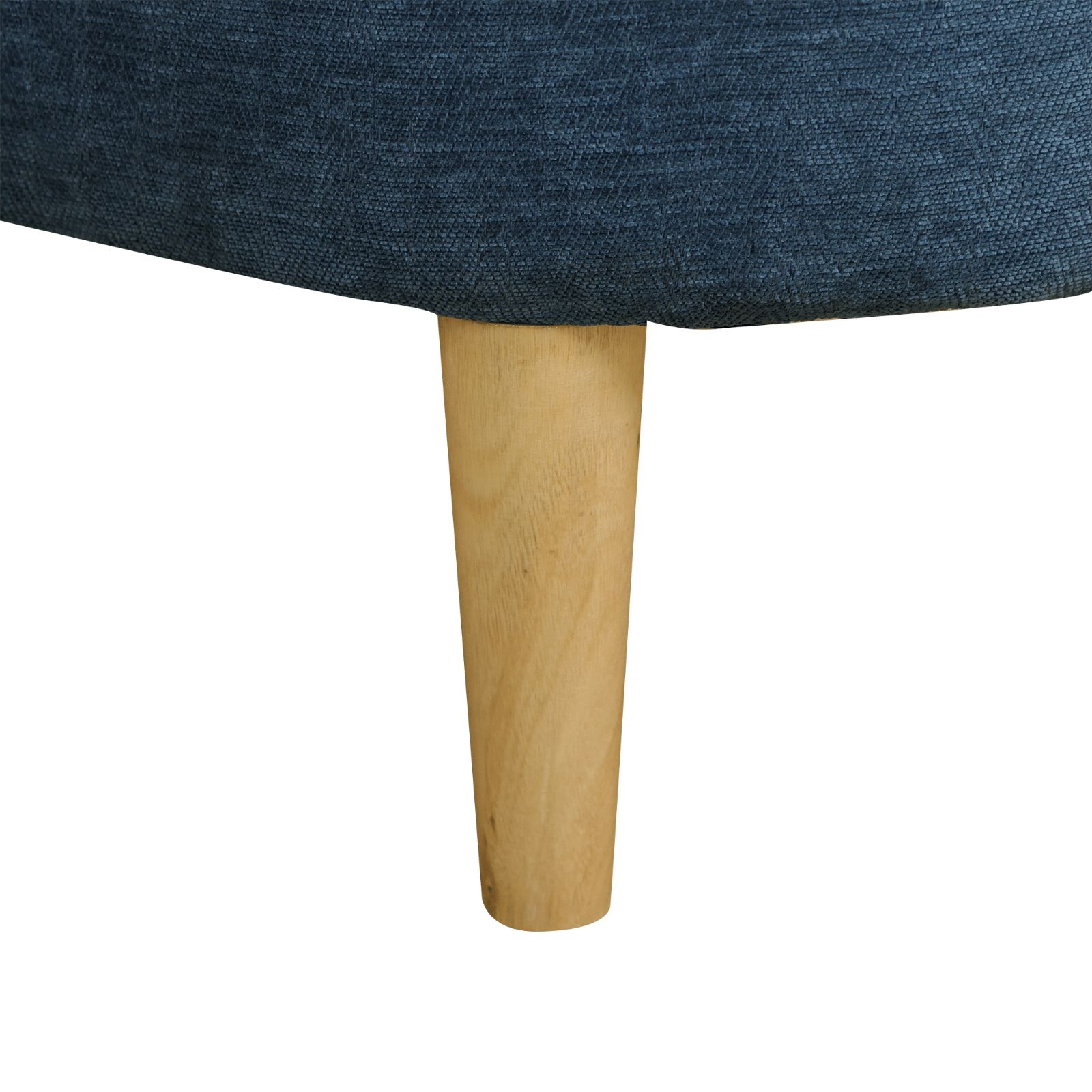 Clearance Los Angeles Fontana, CA(Pickup only) Storage Bench Ottoman white blue orange Cat-Scratch Leather