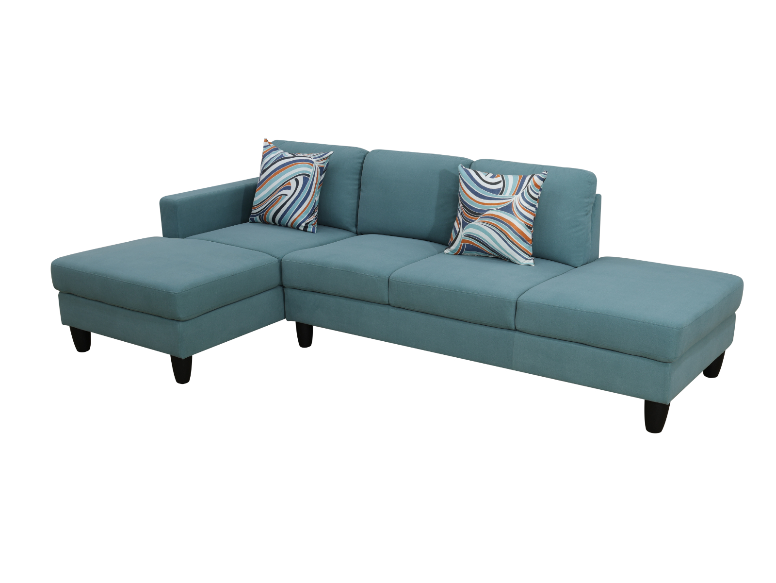 Clearance Los Angeles Fontana, CA(Pickup only) Brown Grey Chocolate Faux Leather & PVC Grayish-Blue CalicoLake-Green Light Gray Calico grey lint 3~6-Piece Sofa Living Room Sofa Set