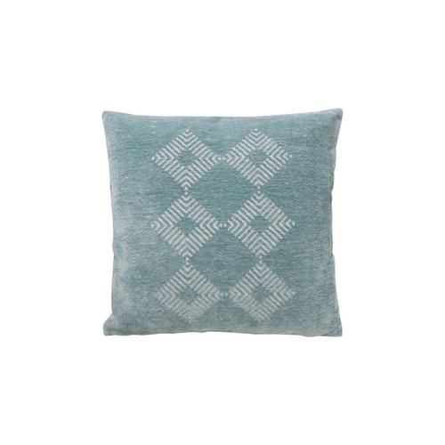 Ainehome 17.5" Painted Square Cotton Linen Fabric Pillow