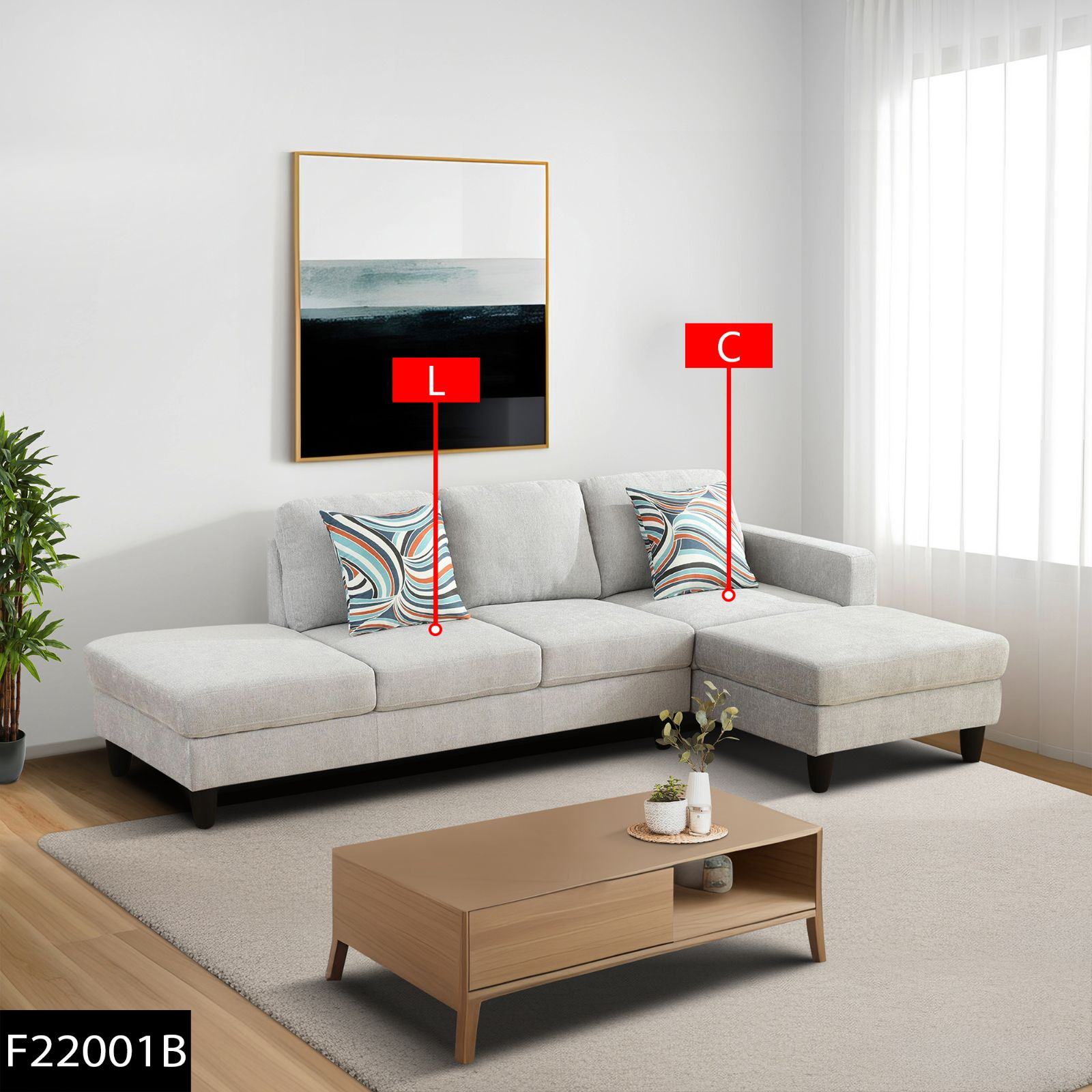 Clearance Los Angeles Fontana, CA(Pickup only) Brown Grey Chocolate Faux Leather & PVC Grayish-Blue CalicoLake-Green Light Gray Calico grey lint 3~6-Piece Sofa Living Room Sofa Set