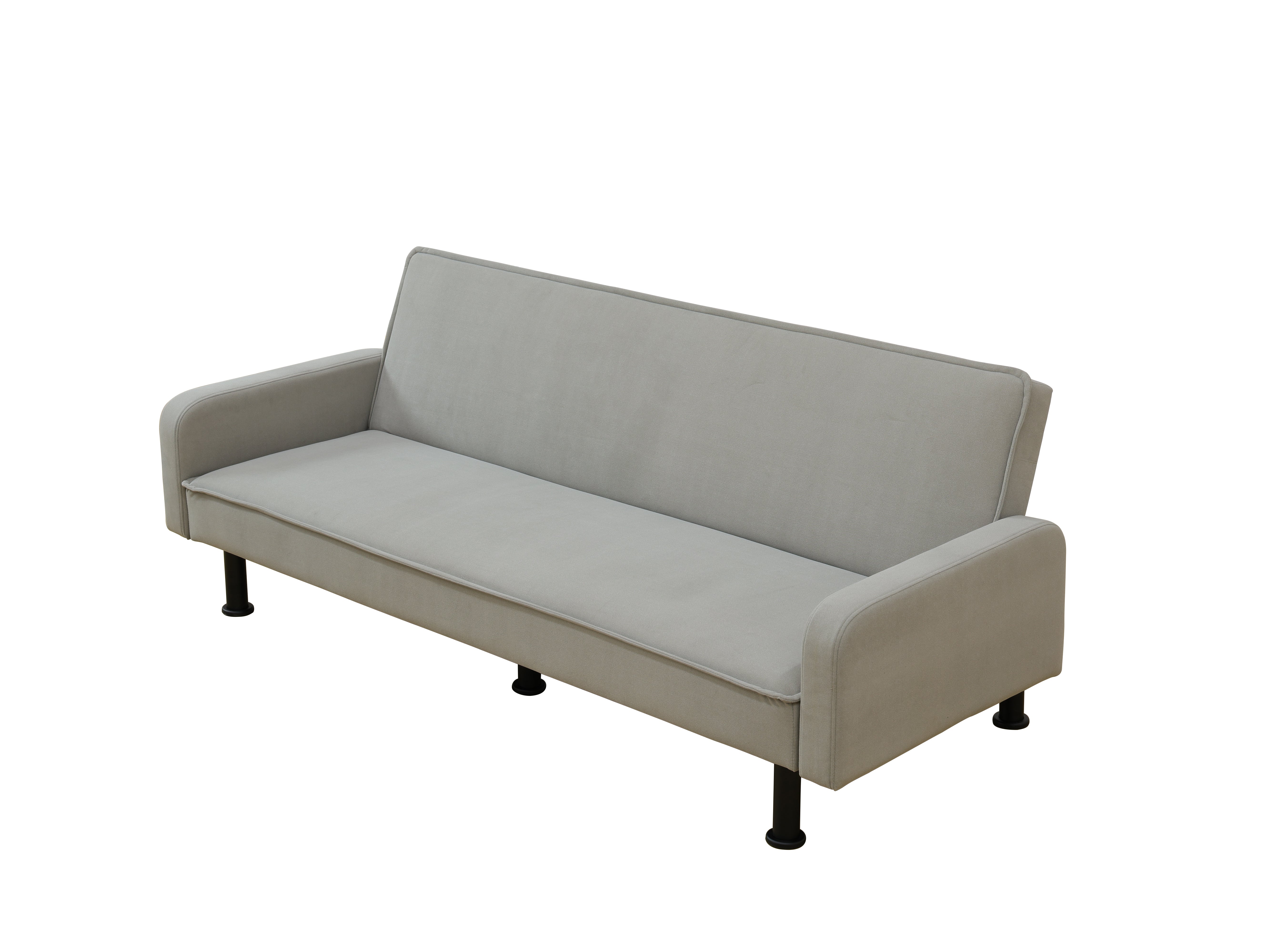 Ainehome Flannel Living Room Sofabed Upholstered Convertible Sleeper Sofa