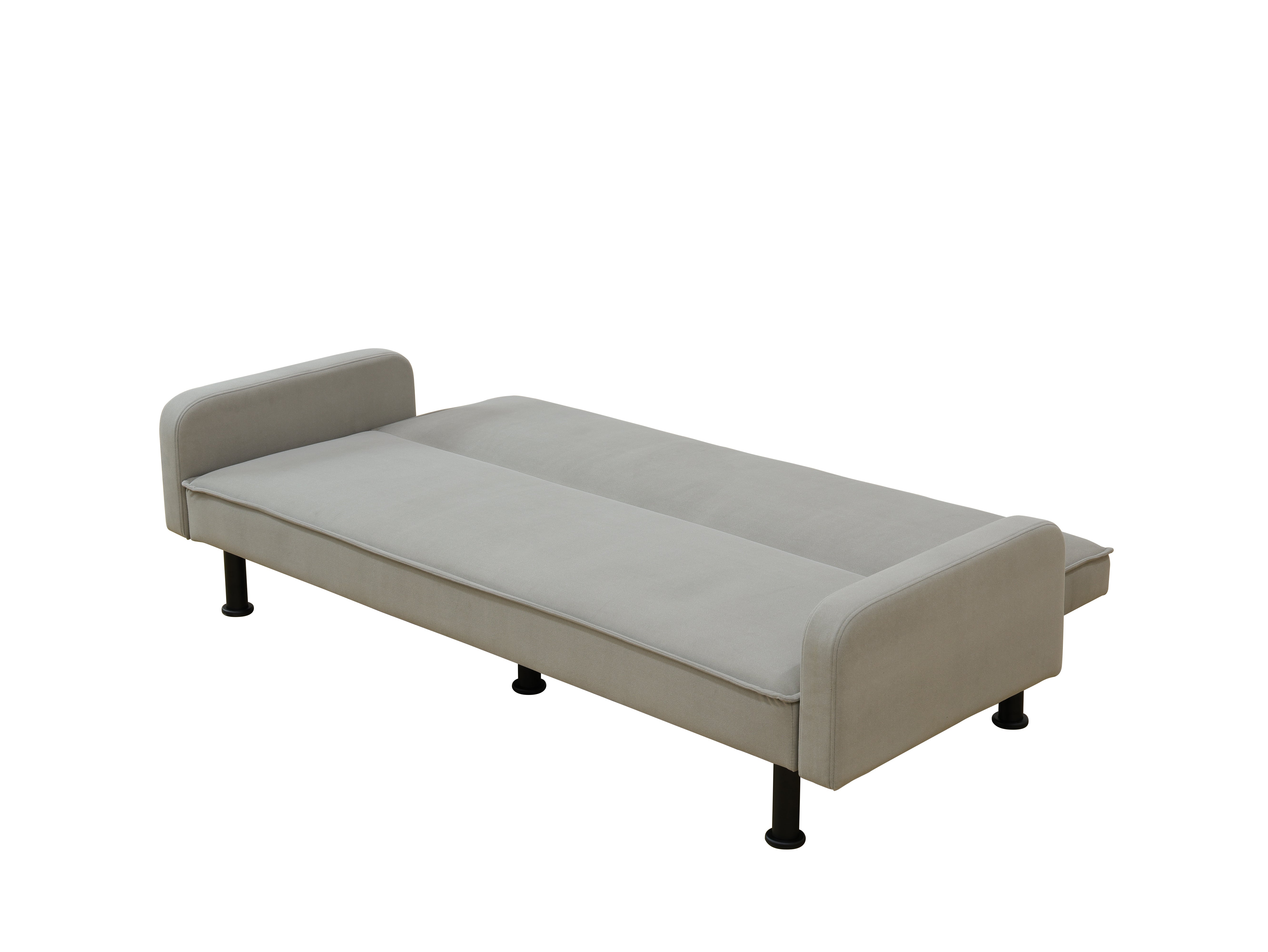 Ainehome Flannel Living Room Sofabed Upholstered Convertible Sleeper Sofa