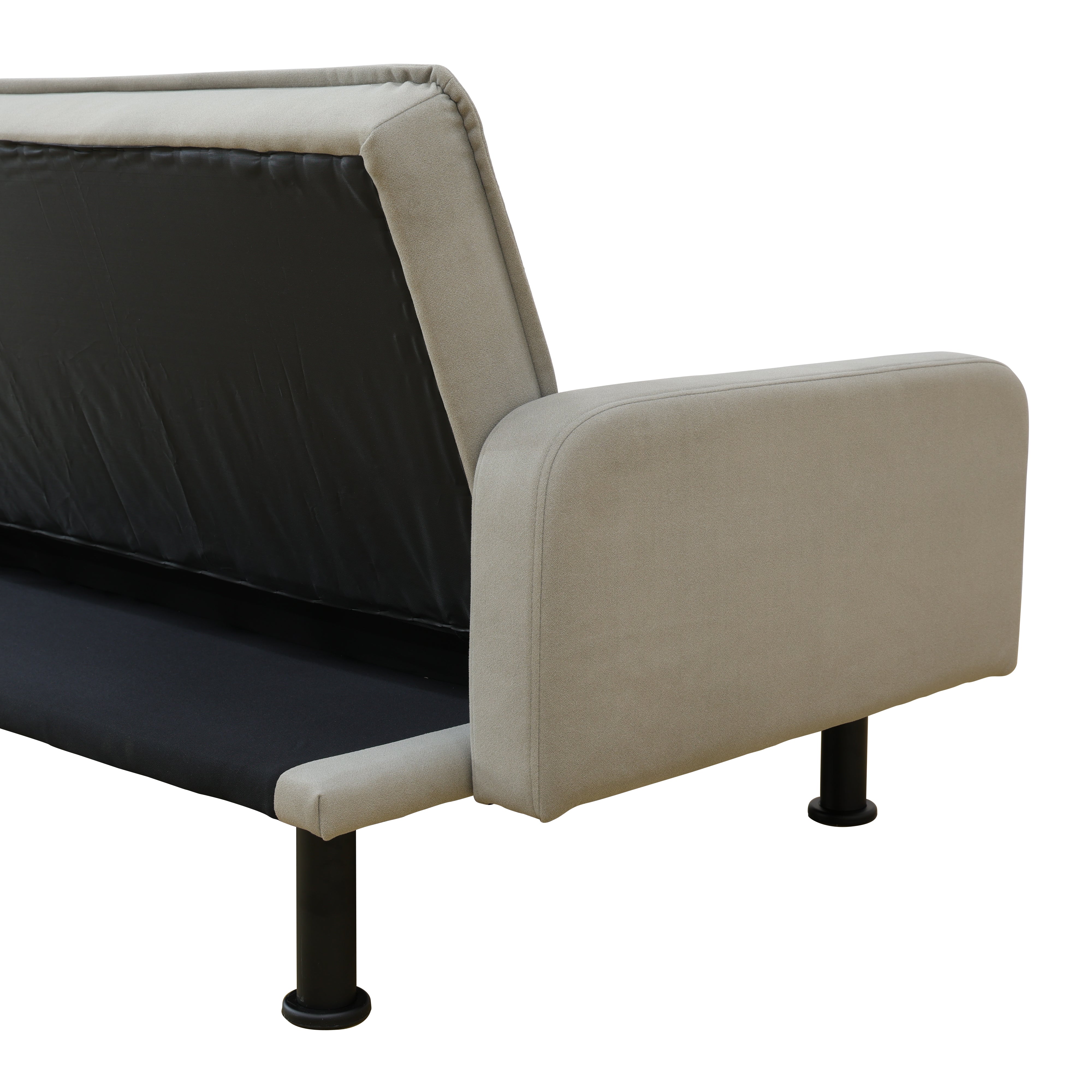 Ainehome Flannel Living Room Sofabed Upholstered Convertible Sleeper Sofa