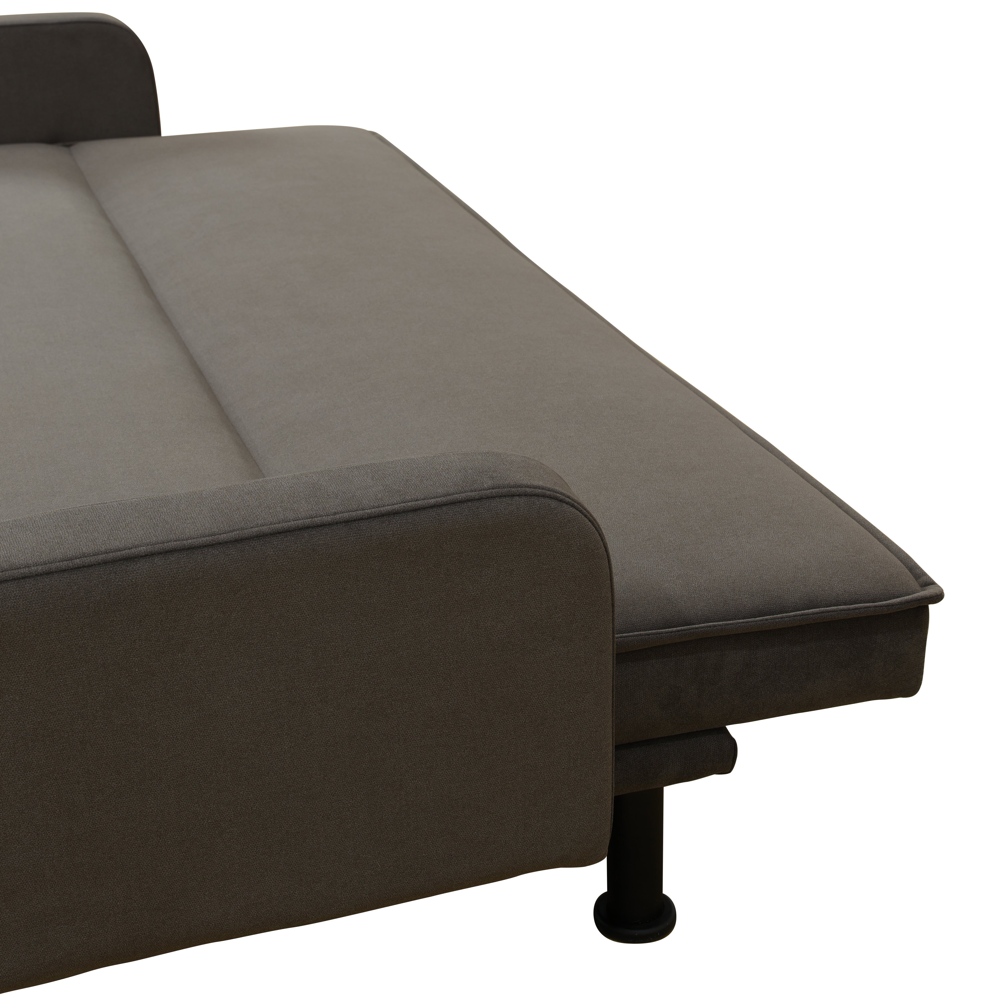 Ainehome Flannel Living Room Sofabed Upholstered Convertible Sleeper Sofa