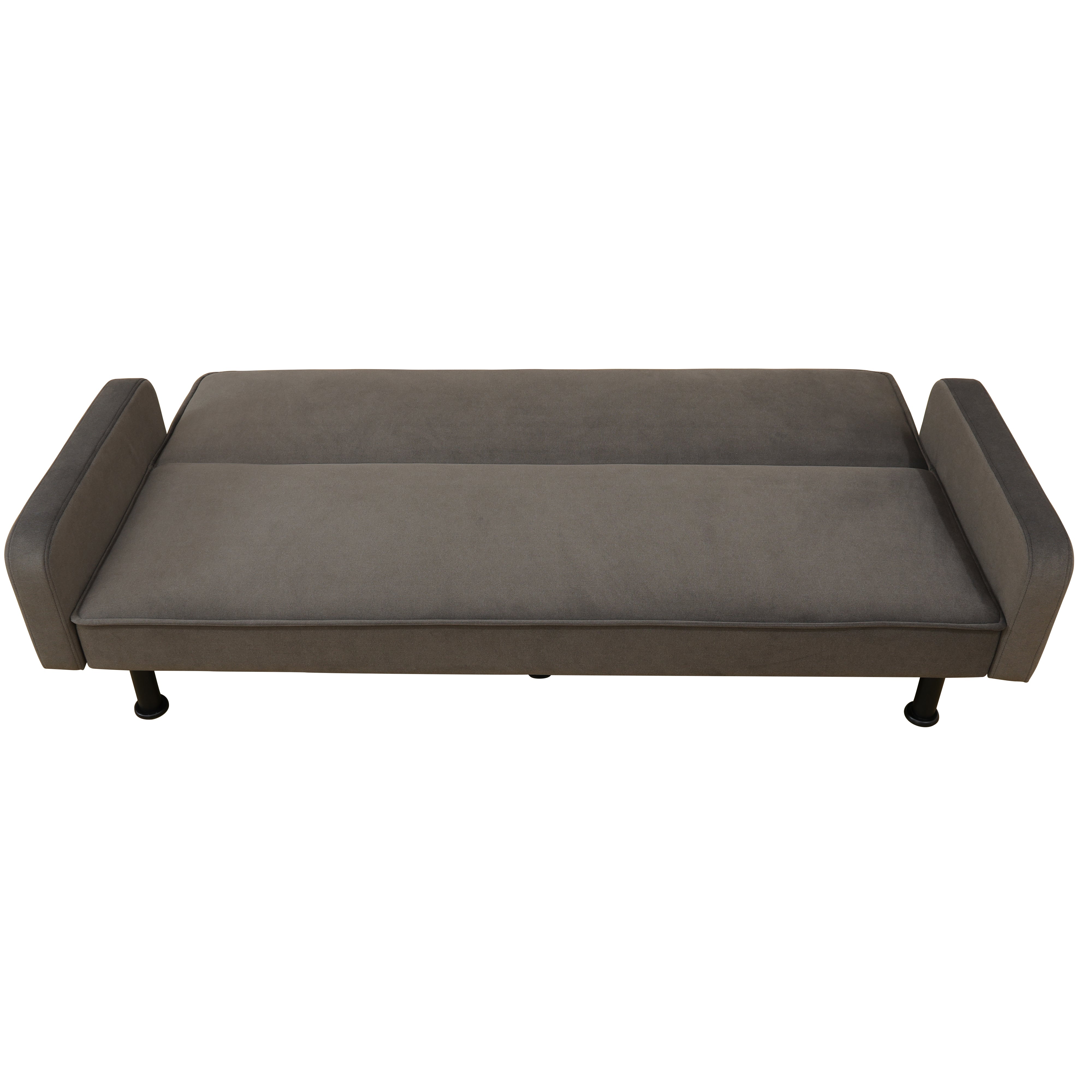 Ainehome Flannel Living Room Sofabed Upholstered Convertible Sleeper Sofa