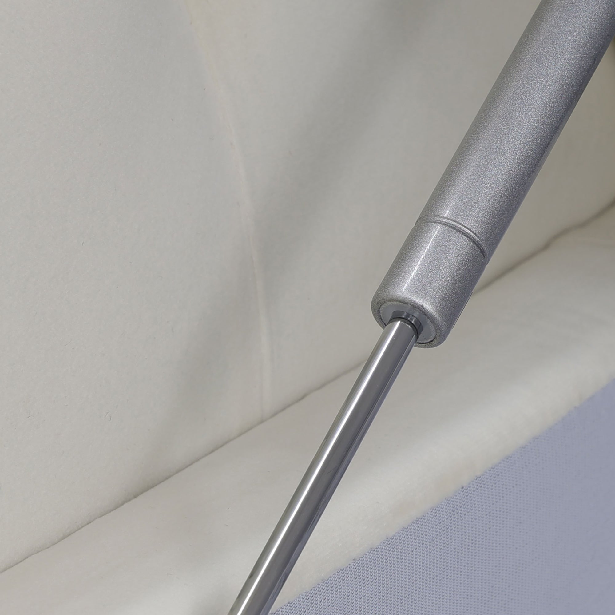 A AINEHOME White Fluffy Fabric Bedroom Storage Bench