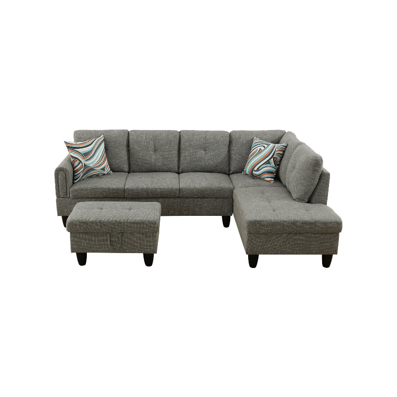 Aainehome L-shape Sofa Set