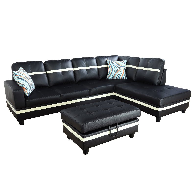 Aainehome L-shape Sofa Set