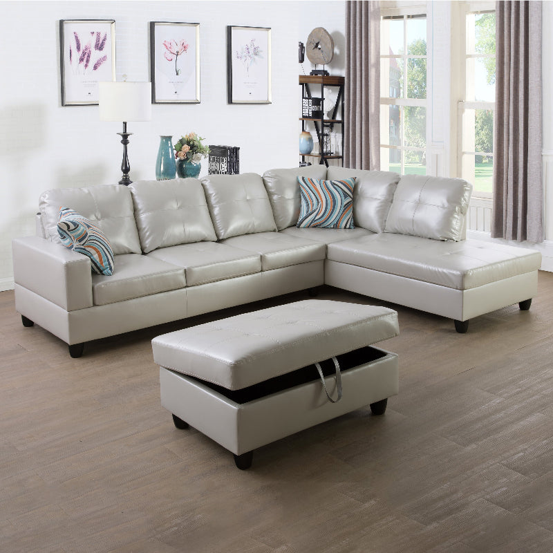 Aainehome L-shape Sofa Set