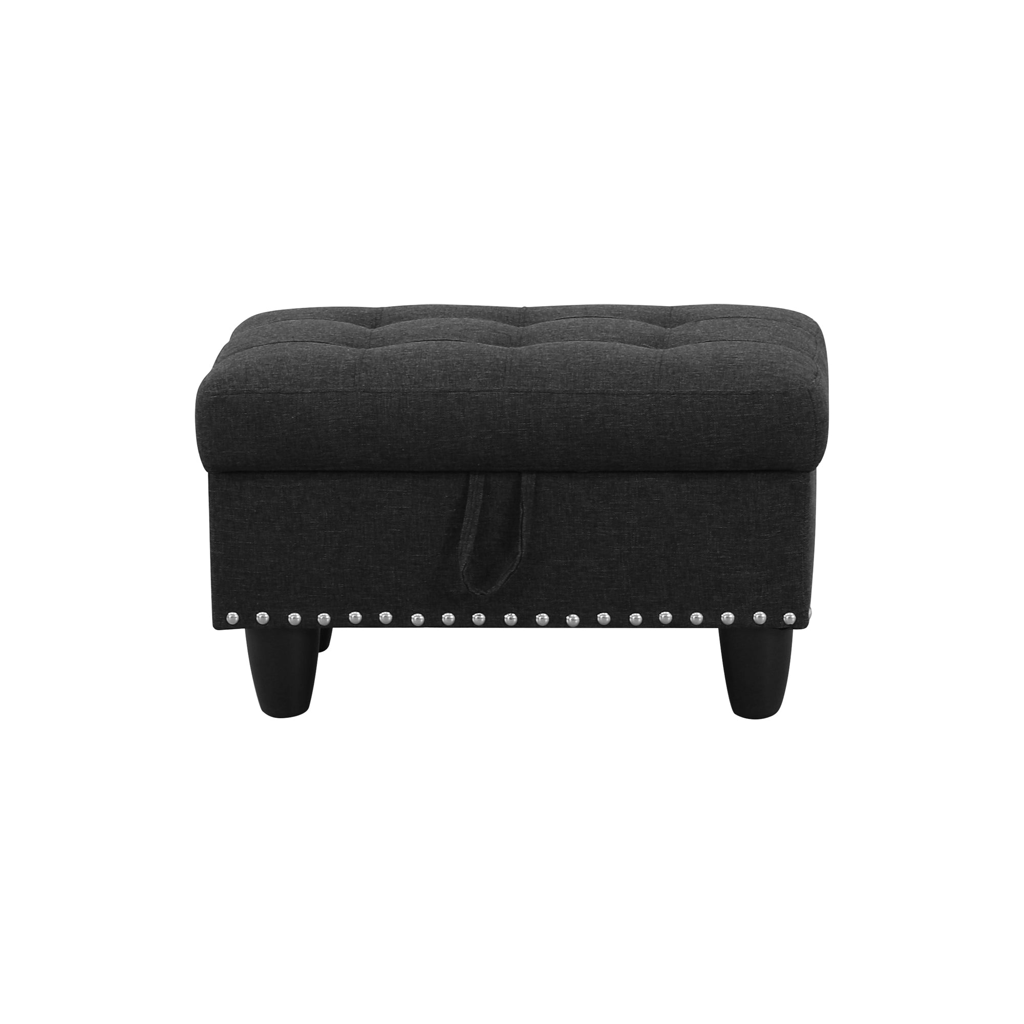 Ainehome Send pillow Blue Black Grey White Red Brown Flannel Leather PU PVC Storage Ottoman Living Room Sofa Space Saving Footstool