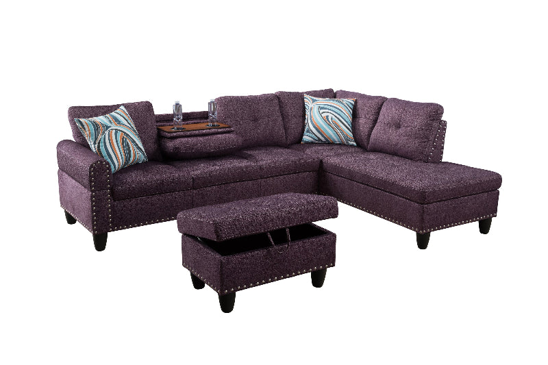Aainehome L-shape Sofa Set
