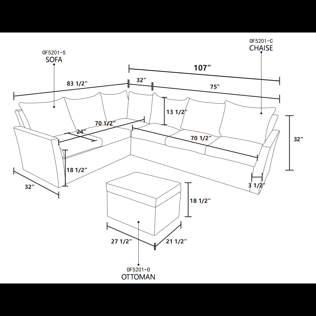 Clearance Los Angeles Fontana, CA (Pickup only) 3-7 Piece Outdoor Sofa