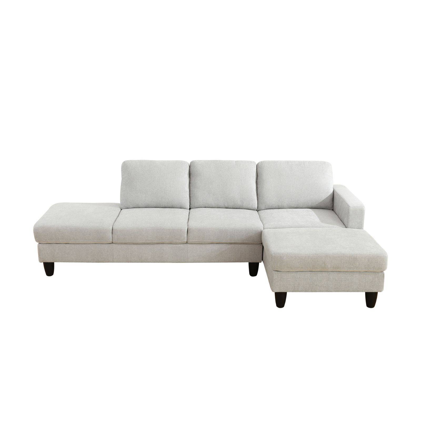 Clearance Los Angeles Fontana, CA(Pickup only) Brown Grey Chocolate Faux Leather & PVC Grayish-Blue CalicoLake-Green Light Gray Calico grey lint 3~6-Piece Sofa Living Room Sofa Set