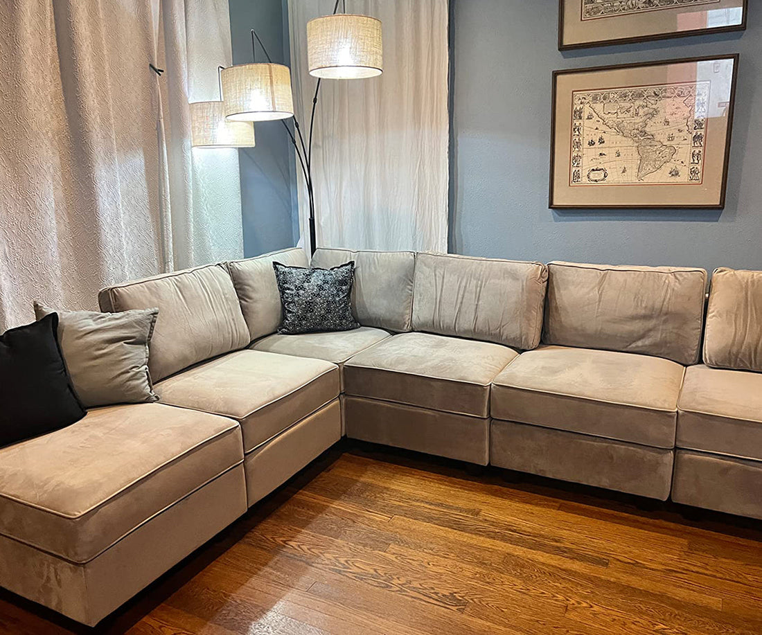 Small space? Tight budget? This L-shaped sofa actually delivers.