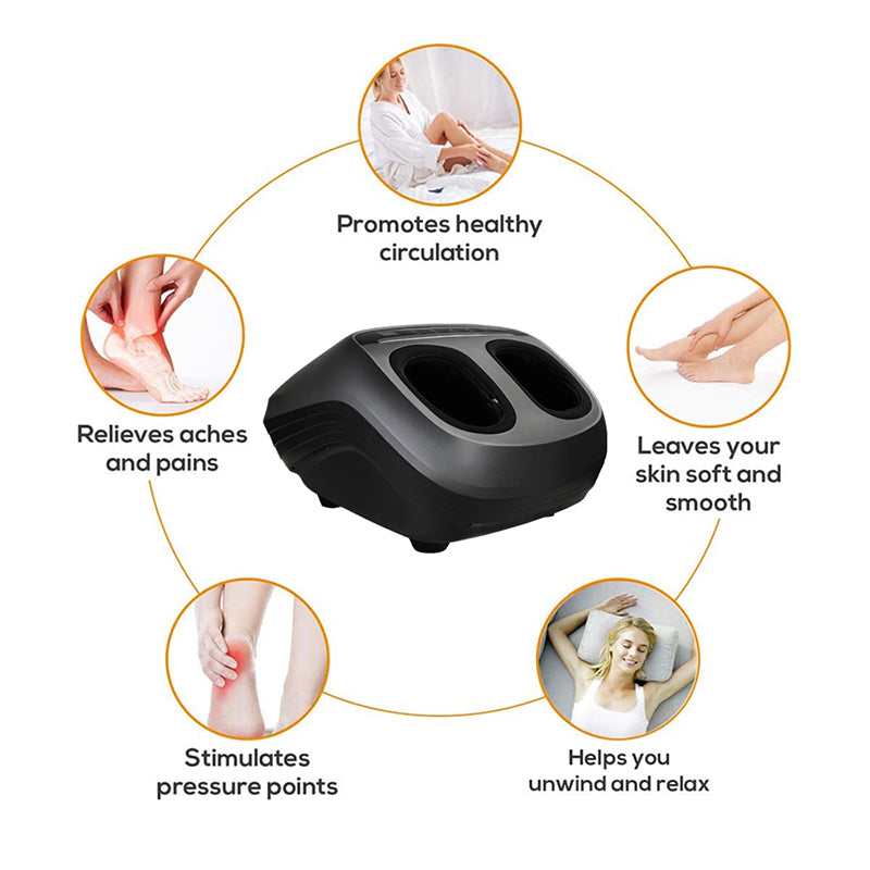 Newly-Upgraded Air 4.0 Shiatsu Electric Large Size Foot Massager