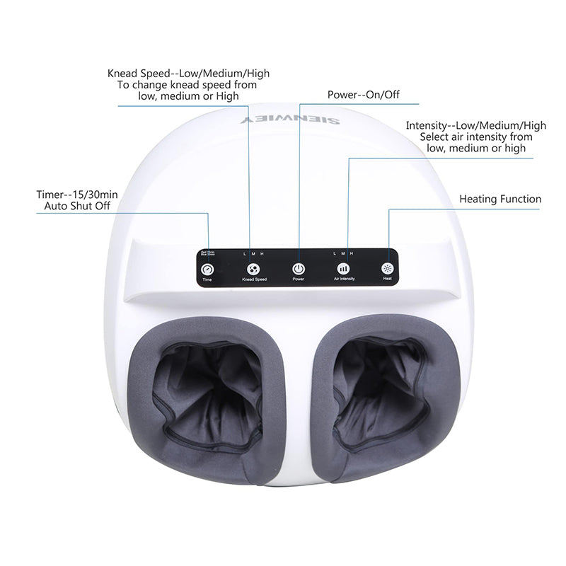 Foot Massager 360° Fully-Wrapped Female Foot Massager Light Intensity For Lady And Old Men