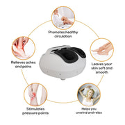 SIENWIEY Foot Massager 360° Fully-Wrapped Female Foot Massager Light Intensity For Lady And Old Men