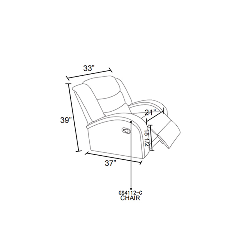 Aainehome Reclining Sofa