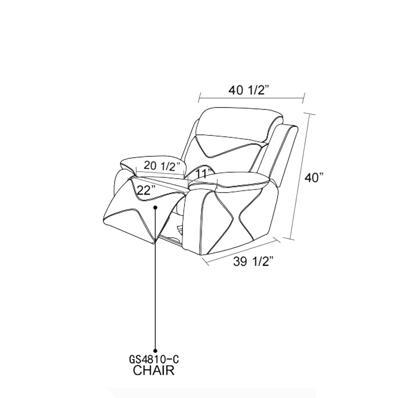 Aainehome Reclining Sofa
