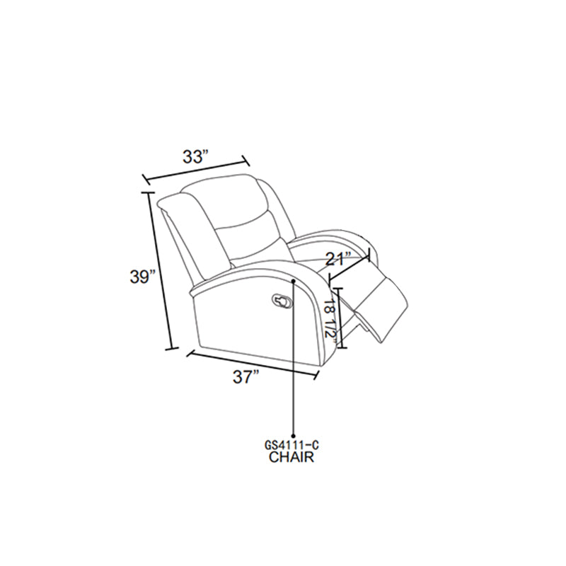 Aainehome Reclining Sofa