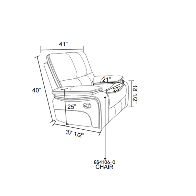 Aainehome Reclining Sofa