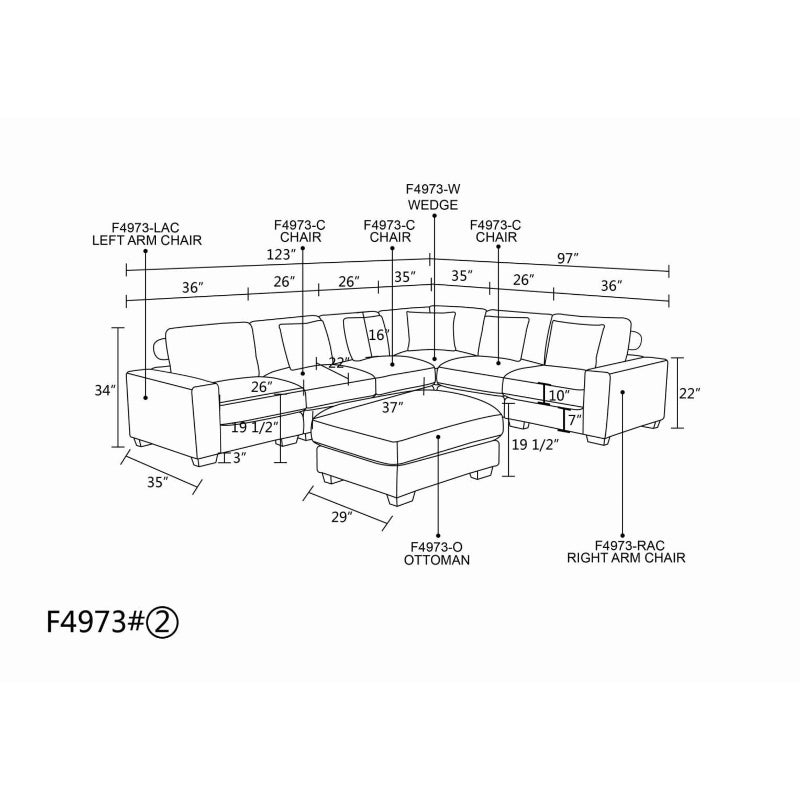 Aainehome Sofa Set