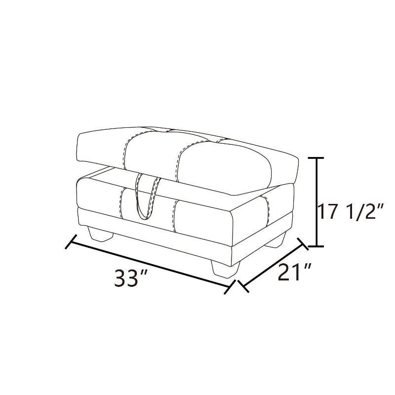 Aainehome Ottoman
