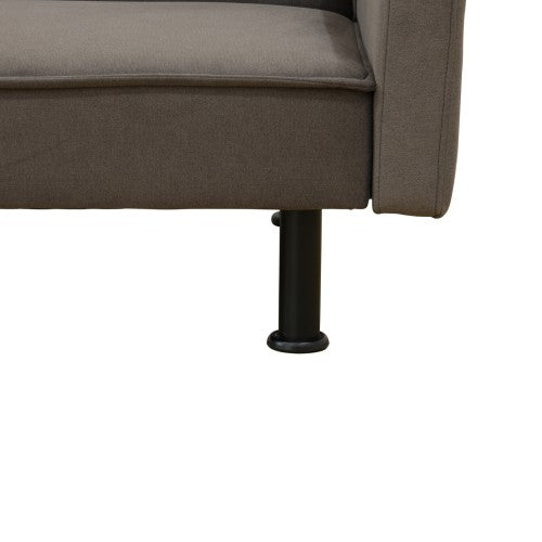 Ainehome Brown Flannel Living Room Sofabed