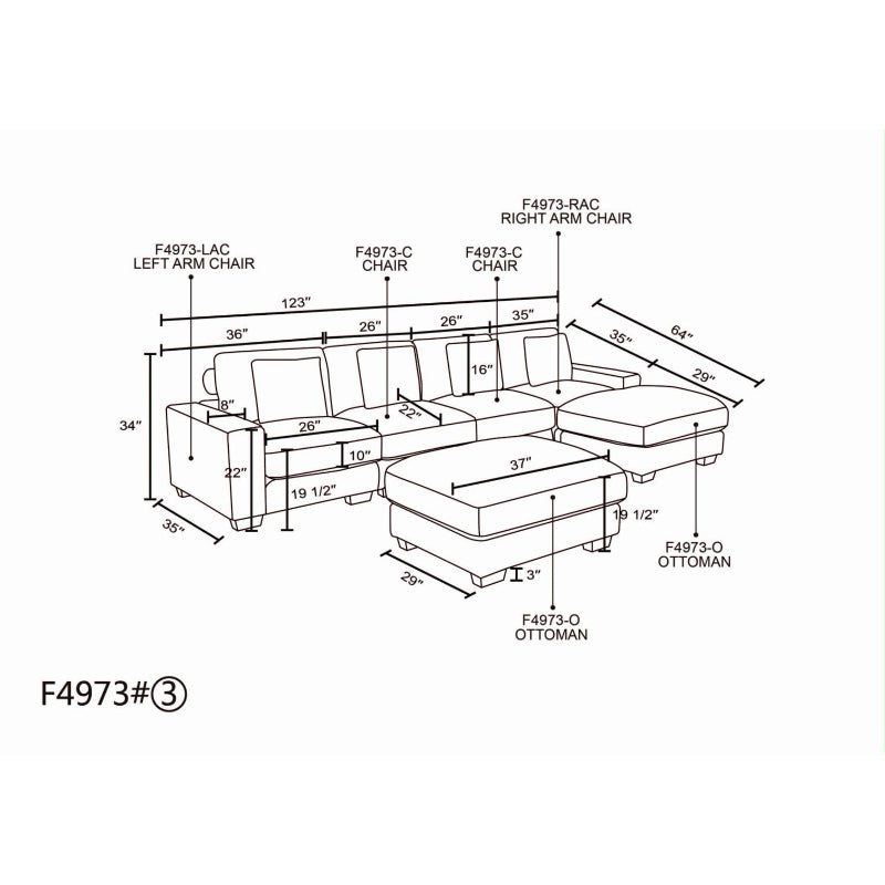 Aainehome Sofa Set