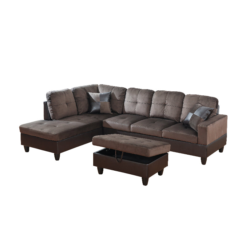 Aainehome L-shape Sofa Set