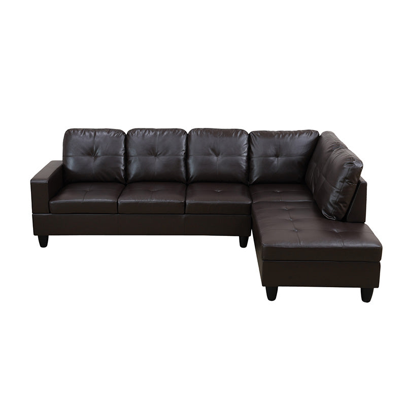 Ainehome Faux Leather L-Shaped 2/3-Piece two seats three seats Sofa Living Room Sofa Set