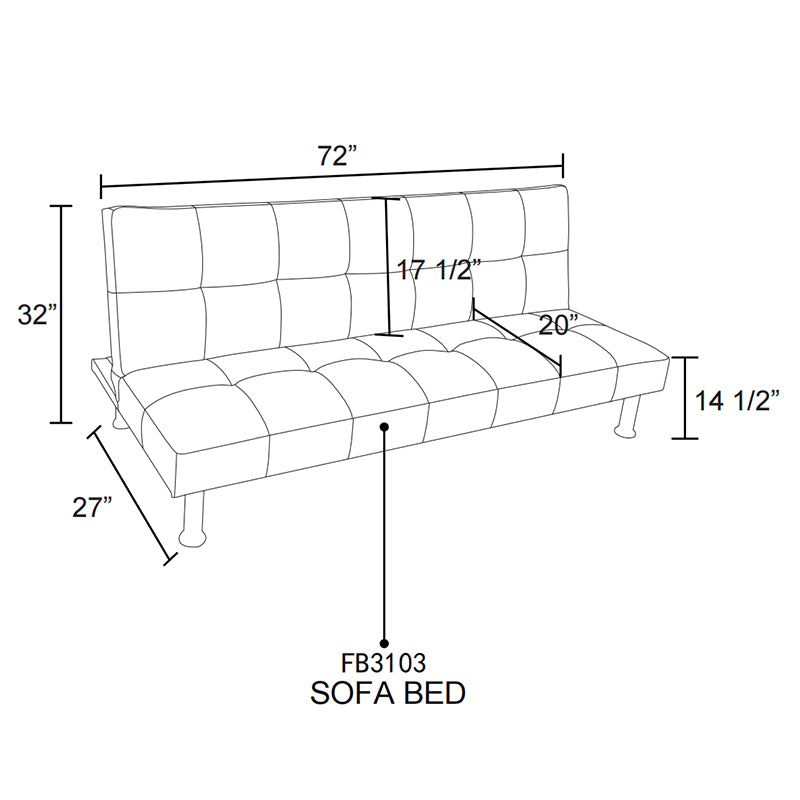 Aainehome Sofabed