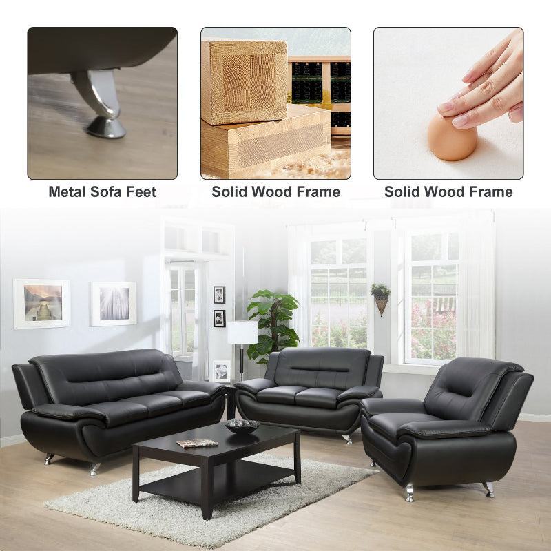 Aainehome 1+2+3 Sofa Set