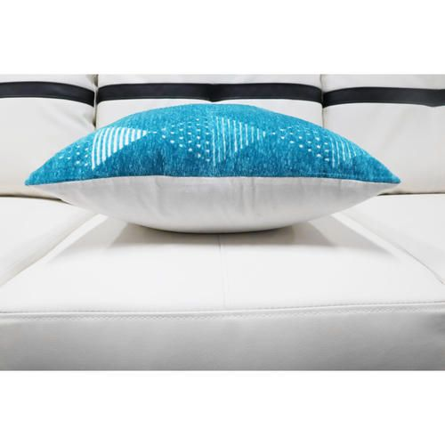 Ainehome 17.5"  Painted Square Cotton Linen Fabric Pillow