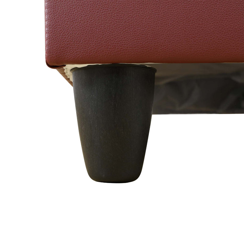 Faux Leather L-shape Sofa Set