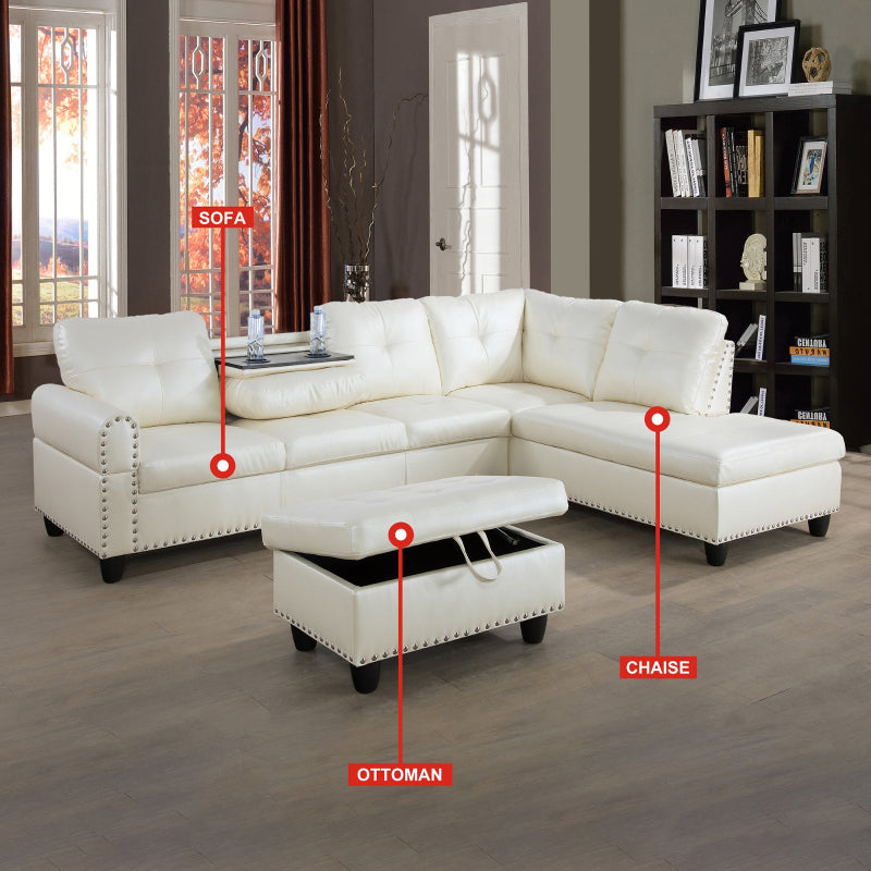 Aainehome L-Shaped Sofa