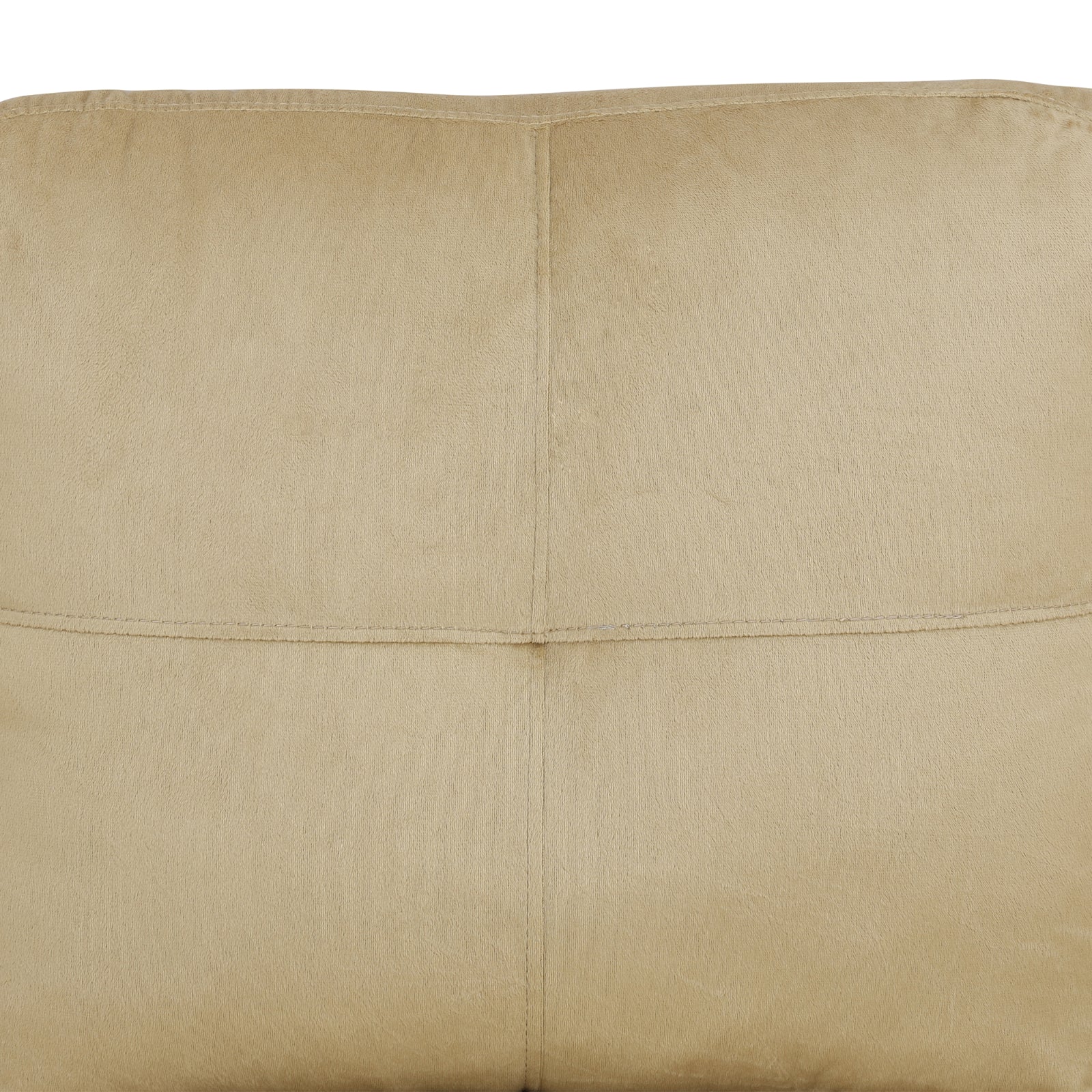 Ainehome L-förmiges Sofa-Set aus beigefarbenem Flanell für das Wohnzimmer