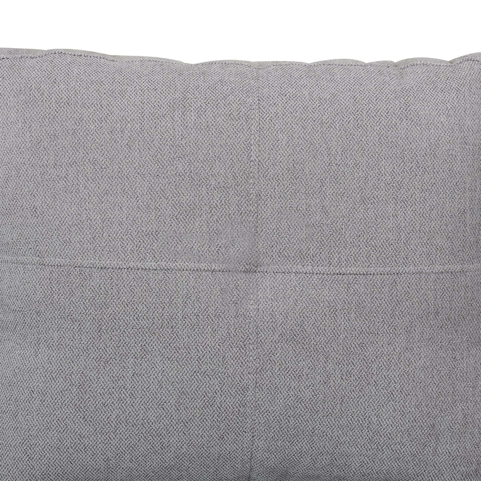 Ainehome L-förmiges Sofaset aus grauem Flanell für das Wohnzimmer
