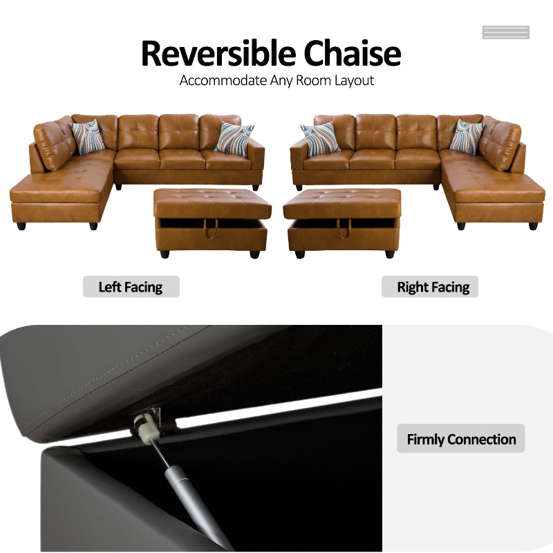Aainehome L-Shaped Sofa