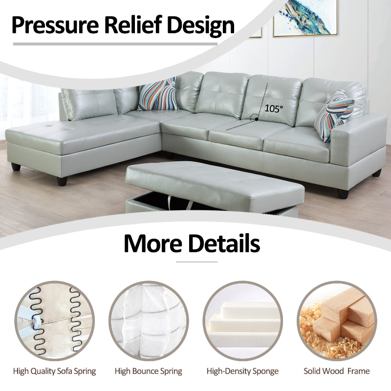 Aainehome L-Shaped Sofa