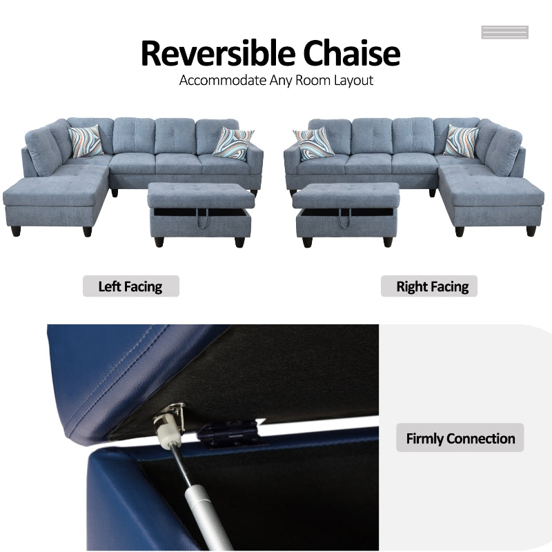 Aainehome L-Shaped Sofa