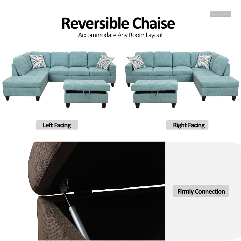 Aainehome L-Shaped Sofa