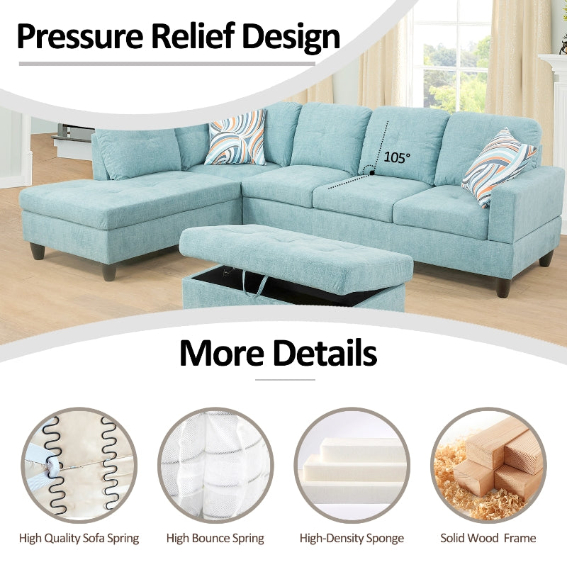 Aainehome L-Shaped Sofa