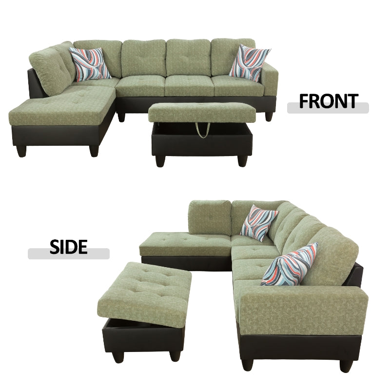 Aainehome L-Shaped Sofa