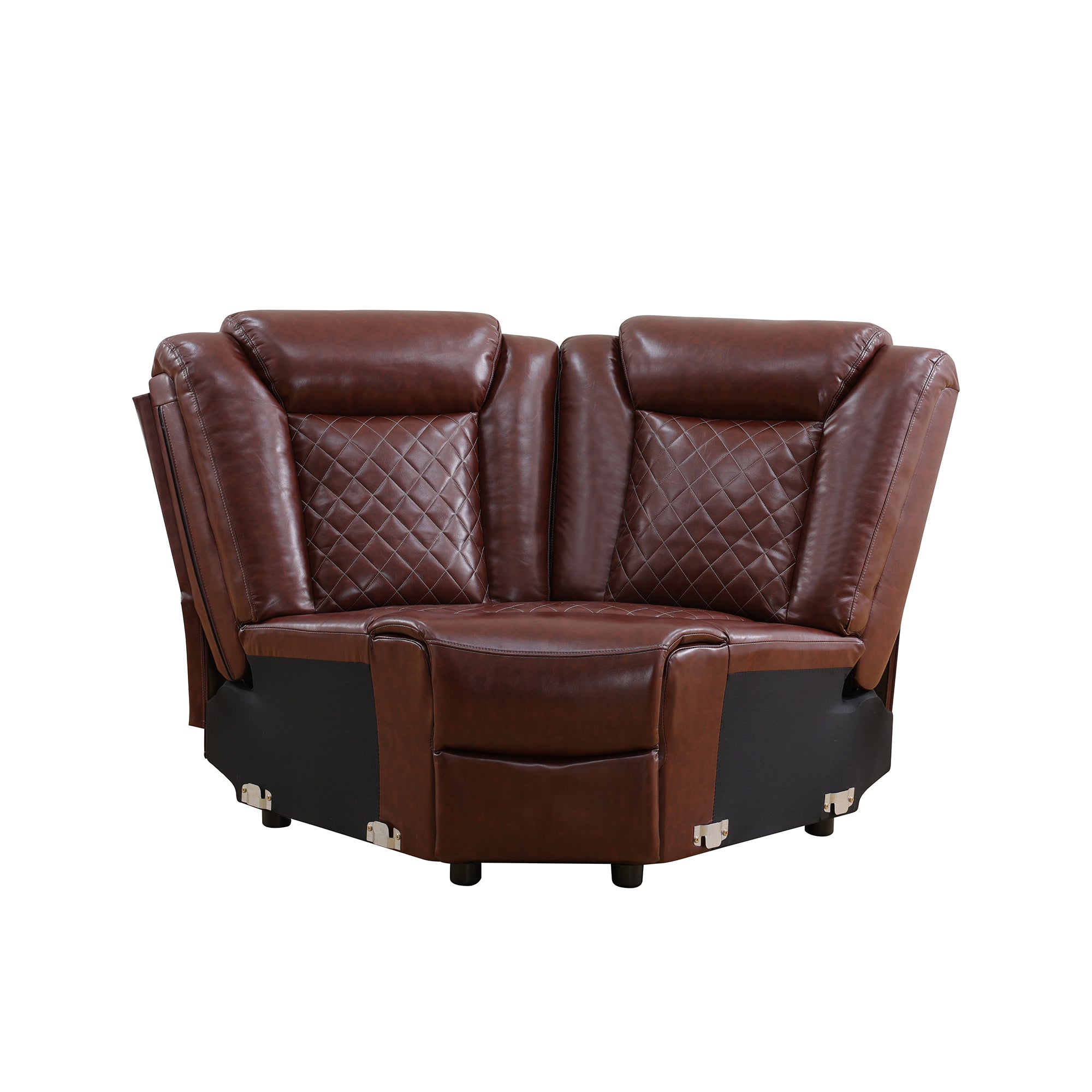 Breathable Leather Living Room 3-Piece Sofa Set